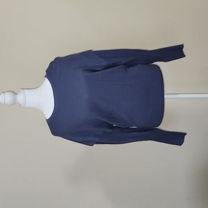 Express capped sleeve crew neck sweater size small